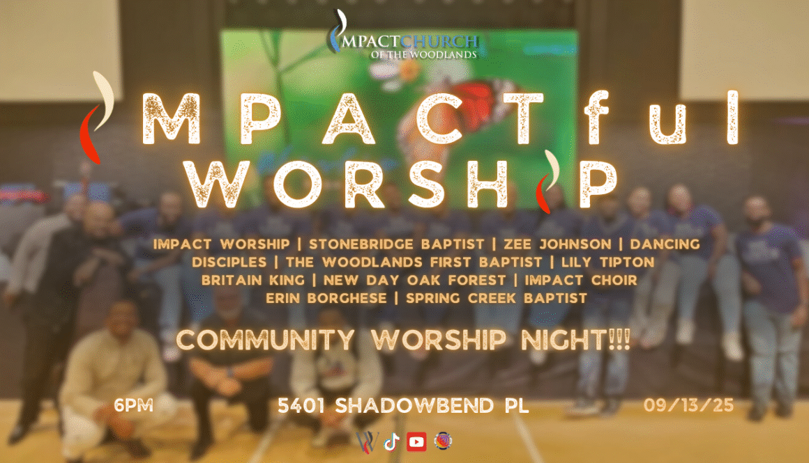 Impact Worship Event Flyers