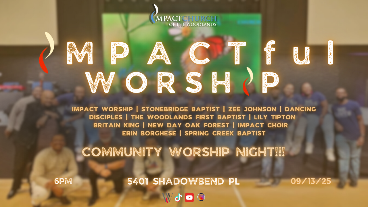 Impact Worship Event Flyers