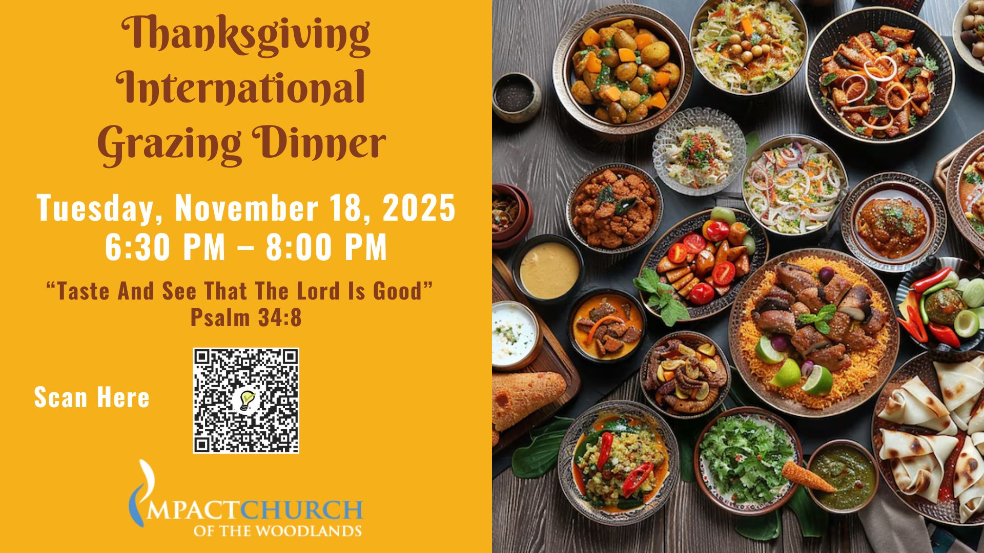 Thanksgiving Grazing Dinner 2025
