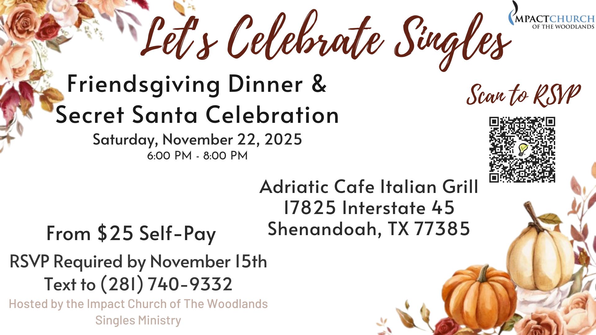 Friendsgiving Dinner & Secret Santa Celebration
