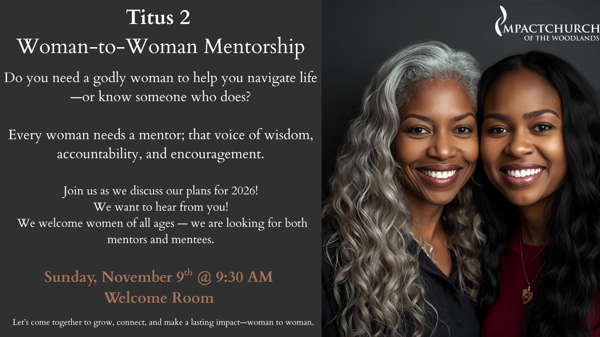 Titus 2 Woman-to-Woman Mentorship (1)