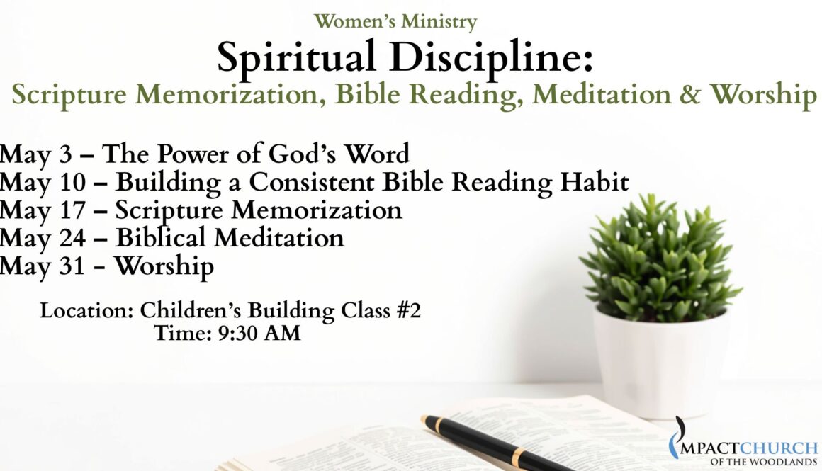 Spiritual Disciplines Women's Ministry (2)
