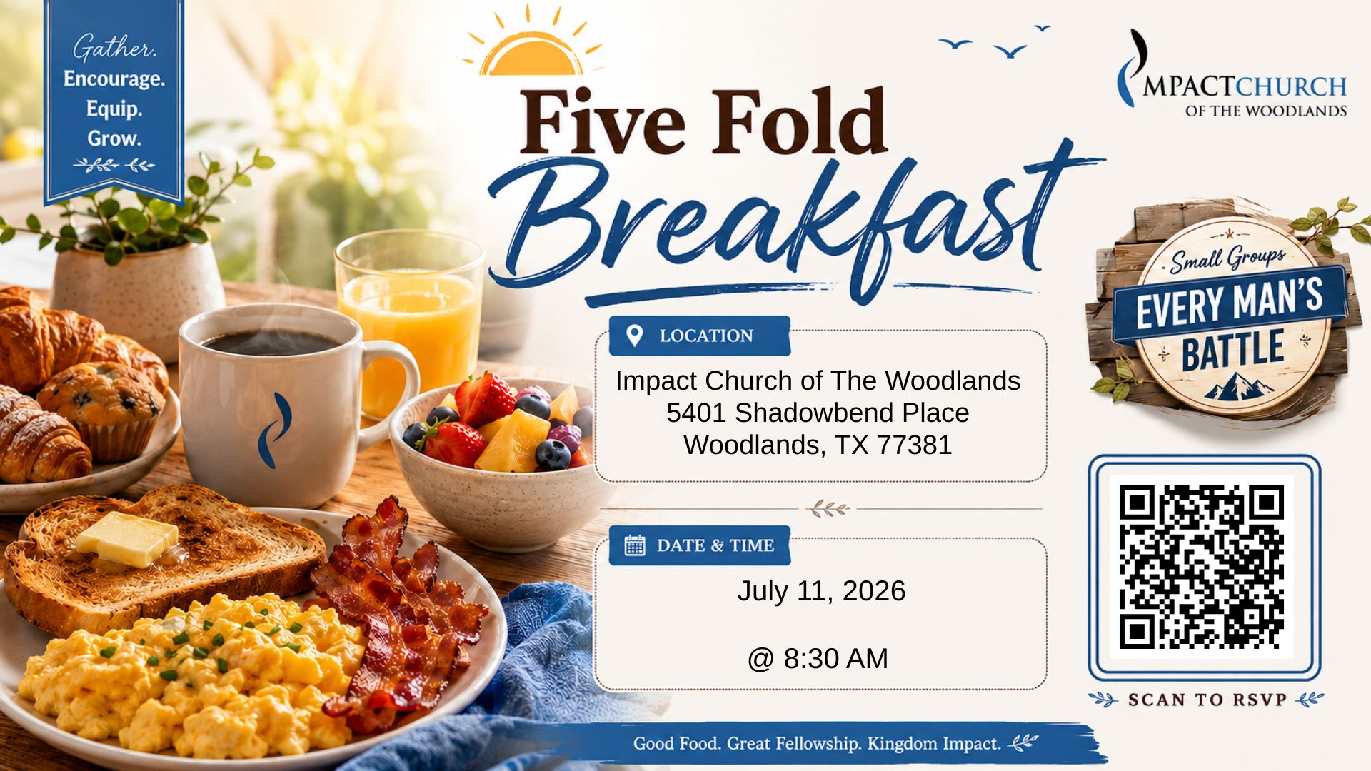 July (1) - Men's Breakfast