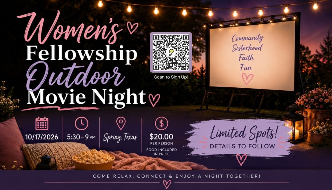 2026 Women's Movie Night w: QR