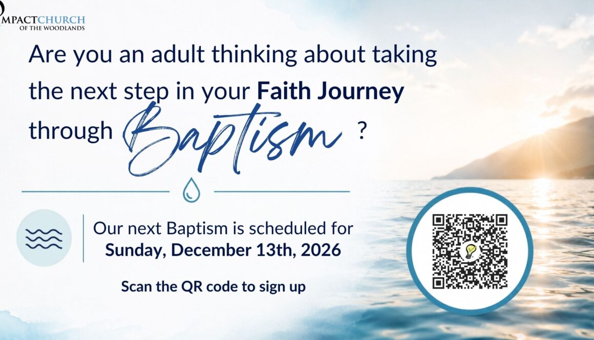 Adult Baptism DEC 2026